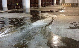 Concrete Crack injection floor 